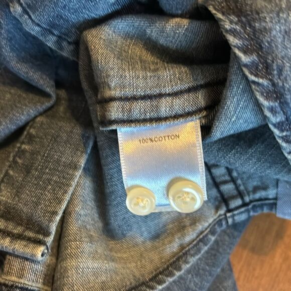 VNT late 80’s Peter Millar denim button-down shirt Size L - Picture 11 of 12